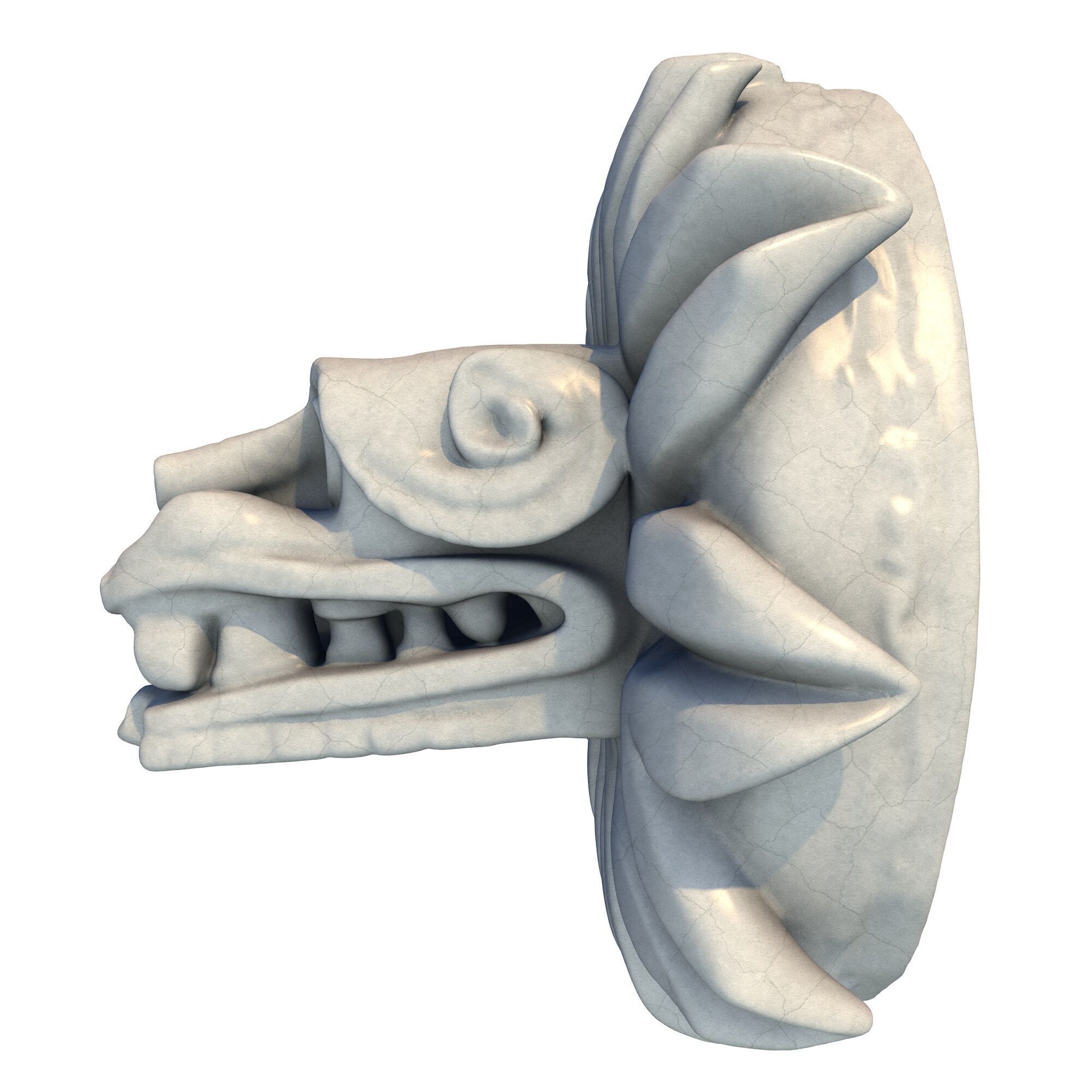 Quetzalcoatl 3D print model_2