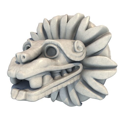 Quetzalcoatl 3D print model