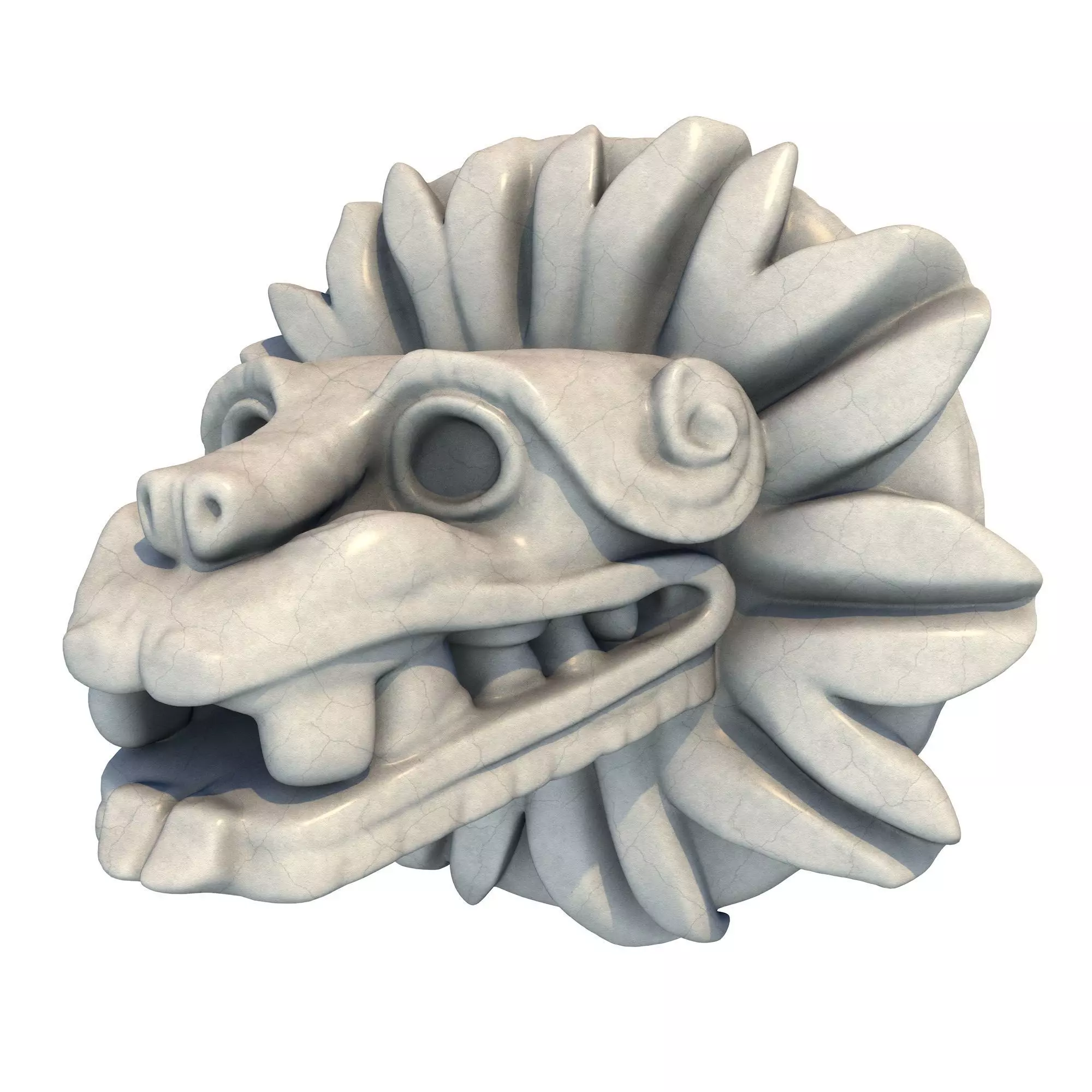 Quetzalcoatl 3D print model_0