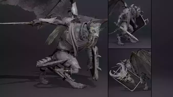 Obsidian Swordman ArmWing