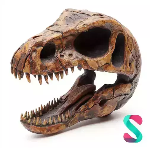 Dragon Skull 3D Printable STL File
