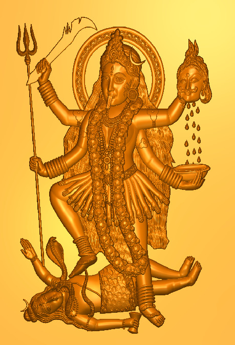 Kali ma 3D print model_2