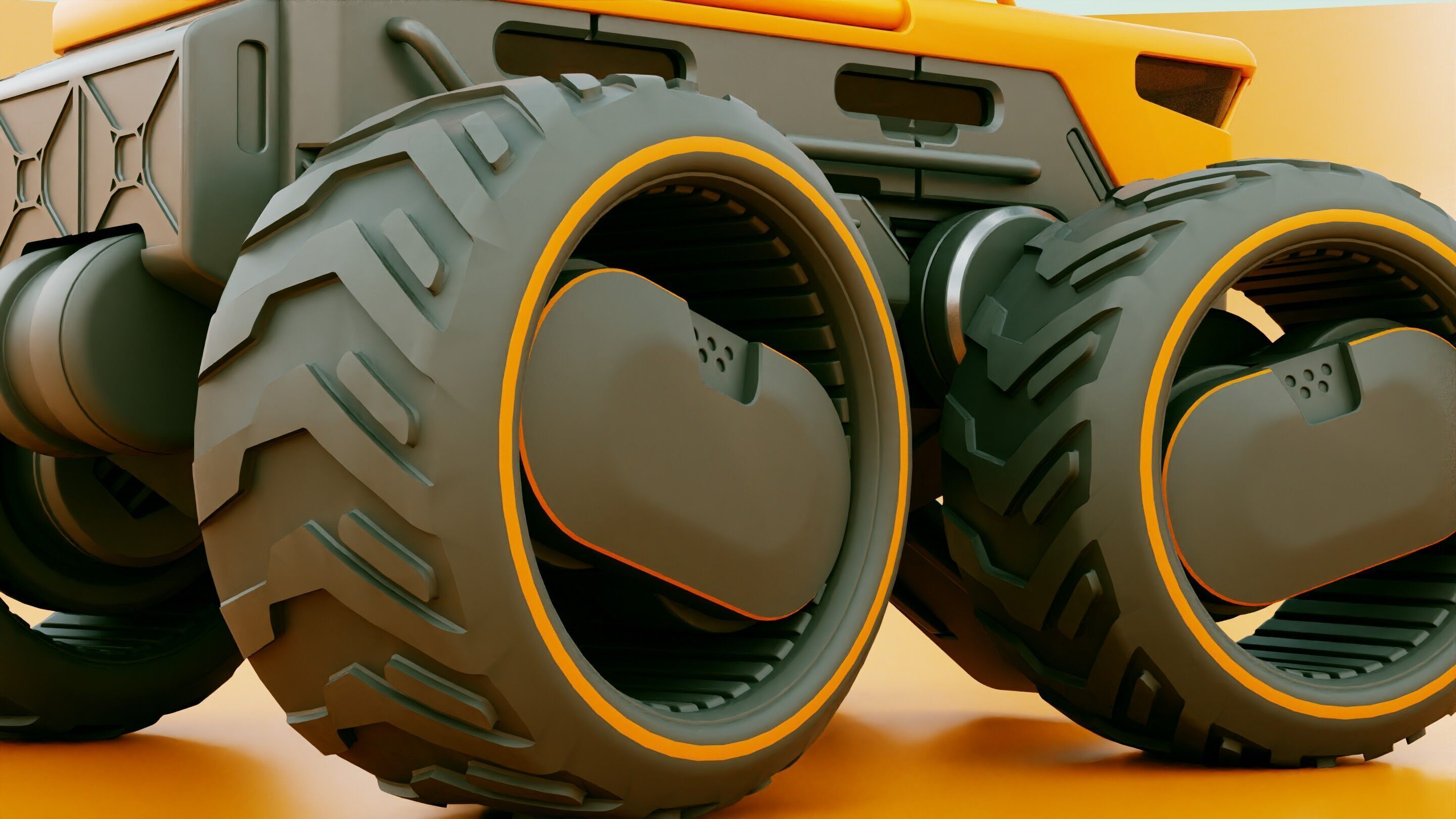 CARGO TRUCK X-50 Rigged 3D model_26