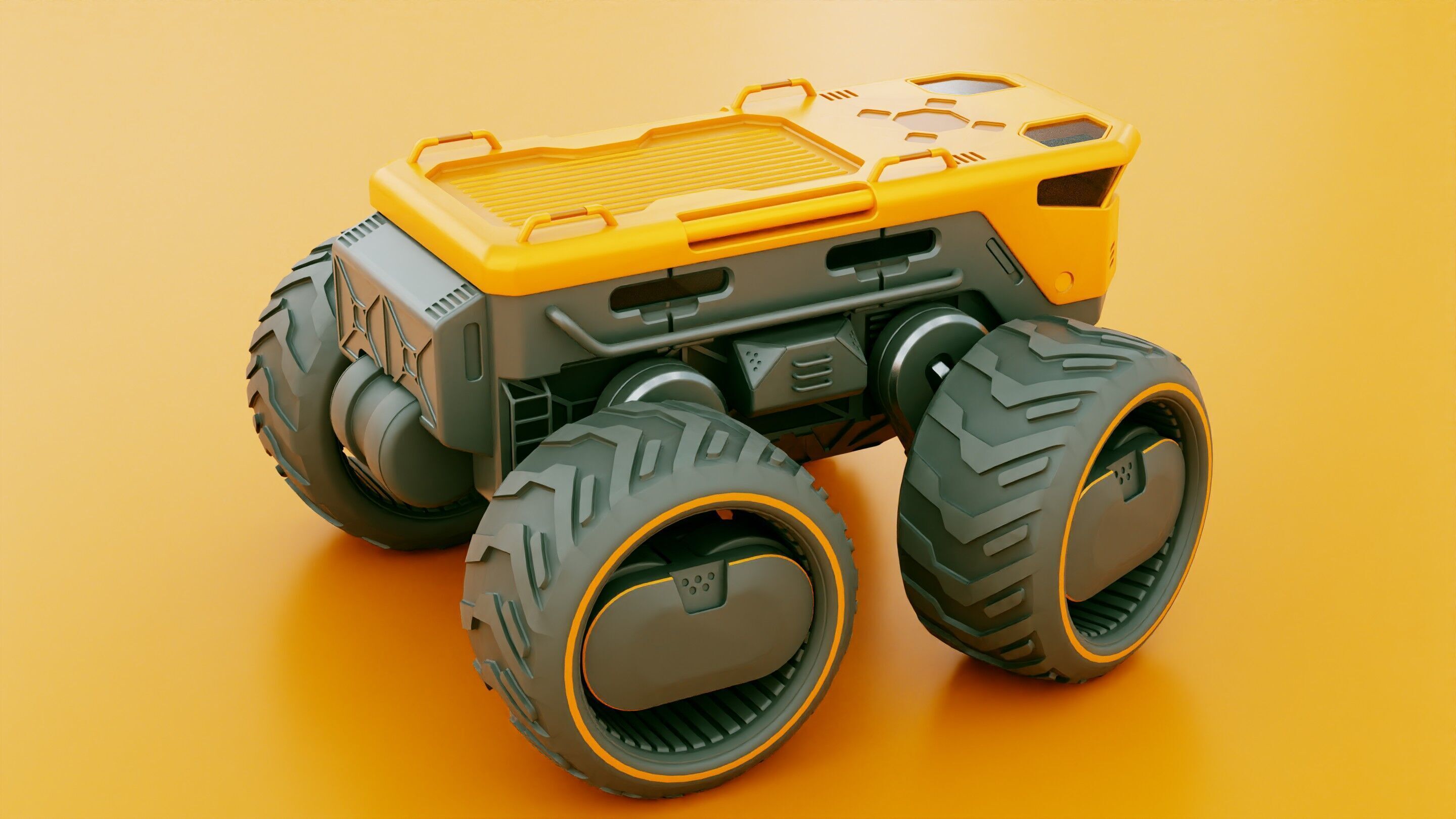 CARGO TRUCK X-50 Rigged 3D model_6