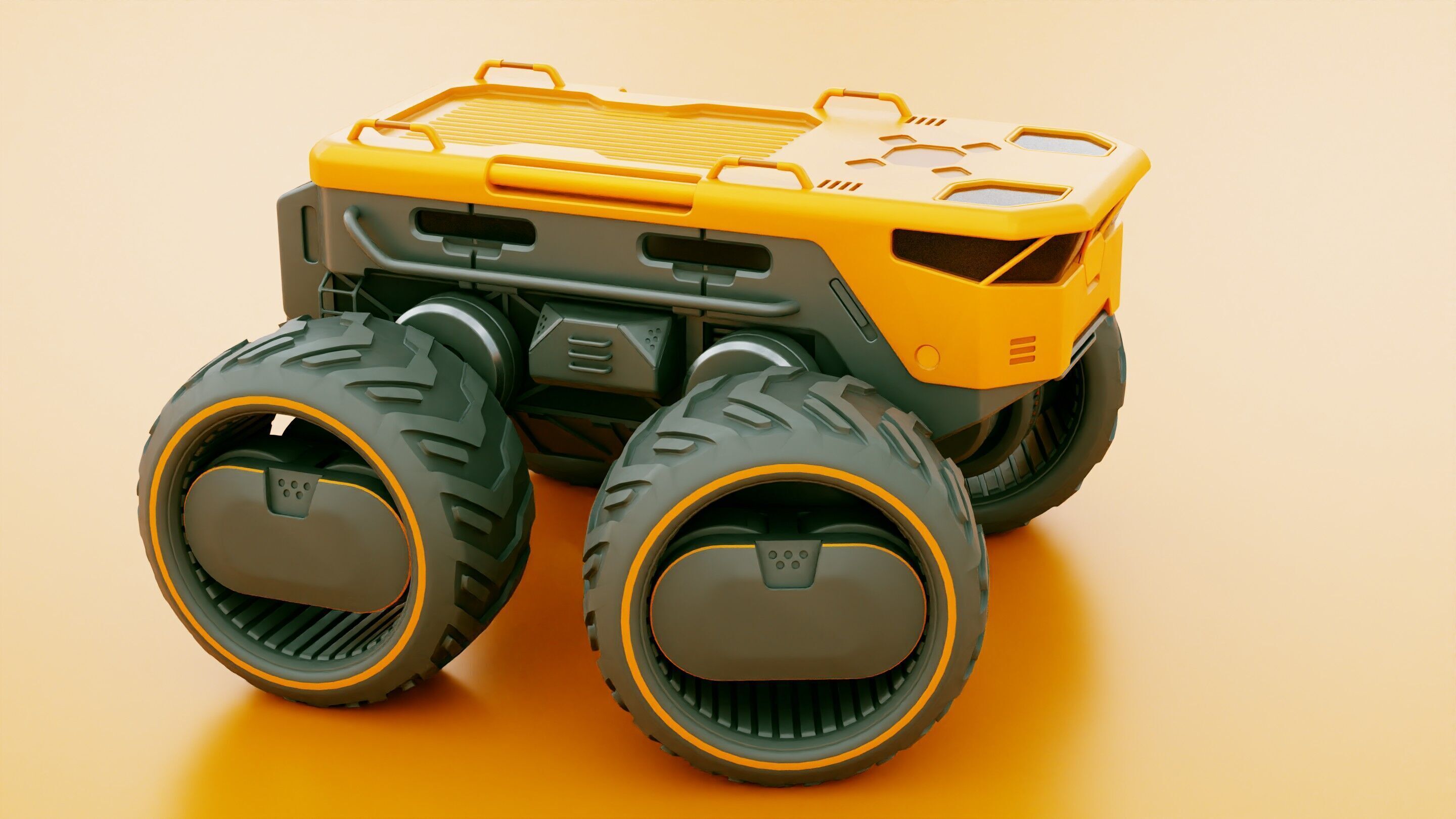 CARGO TRUCK X-50 Rigged 3D model_2