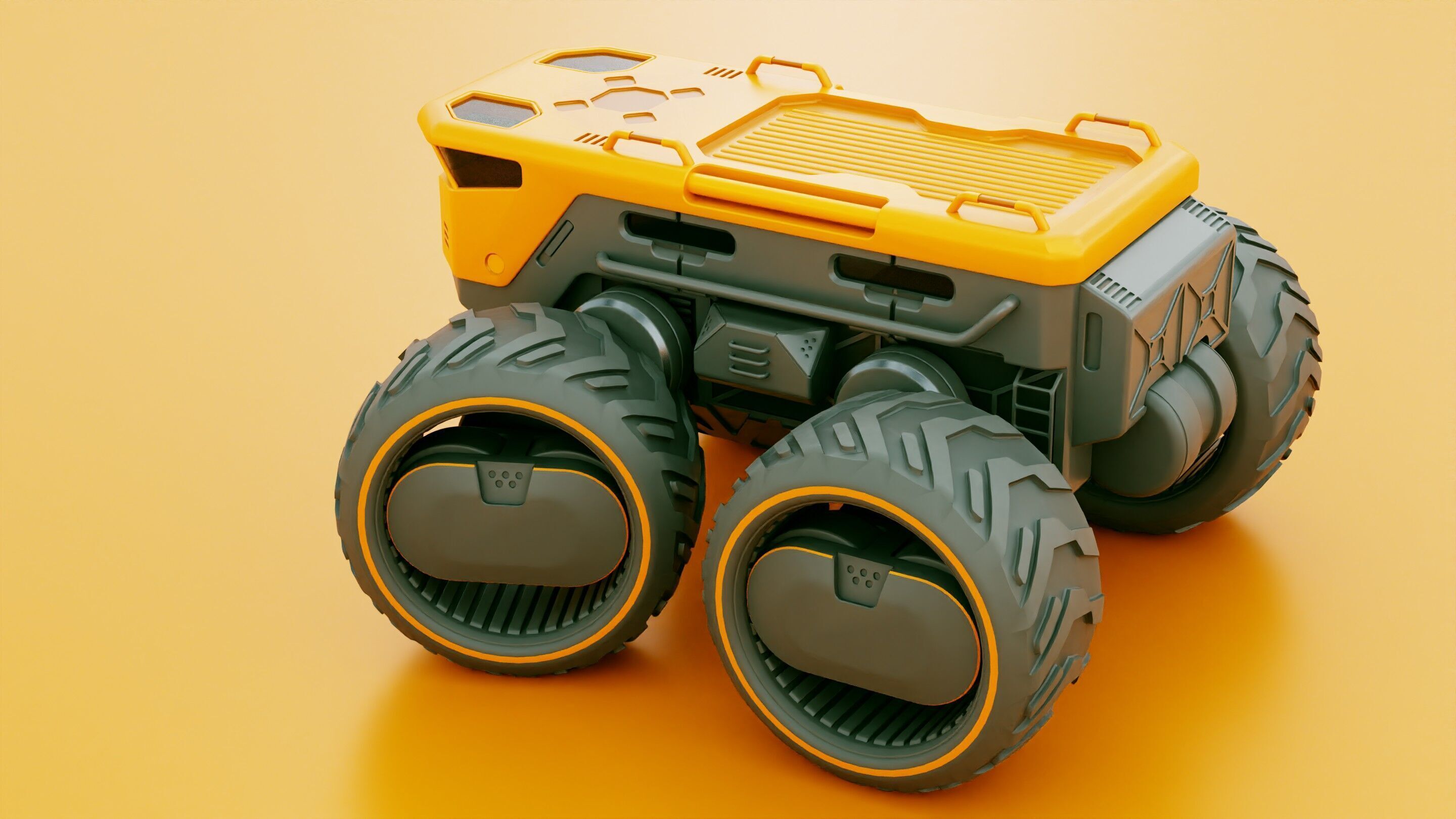 CARGO TRUCK X-50 Rigged 3D model_15