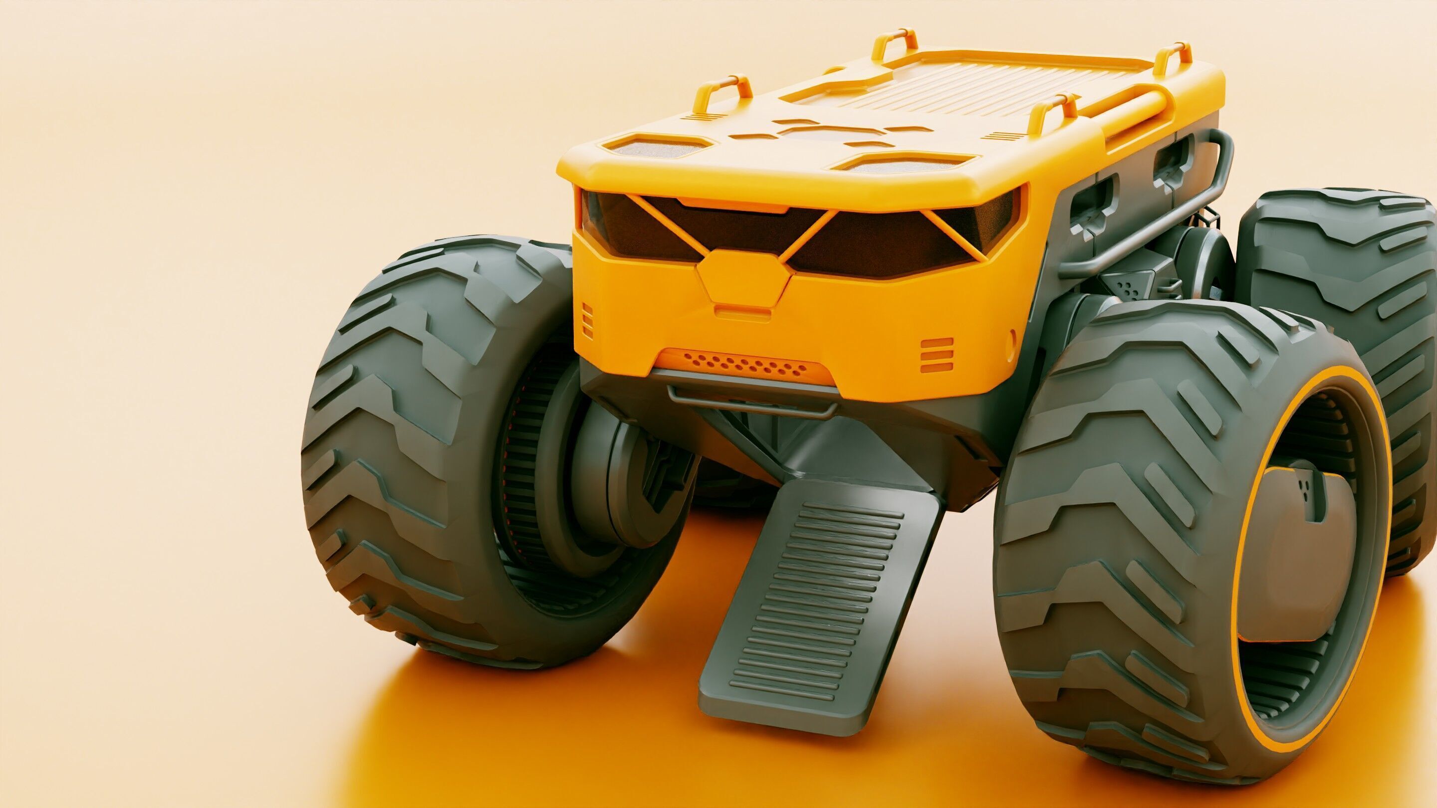 CARGO TRUCK X-50 Rigged 3D model_20