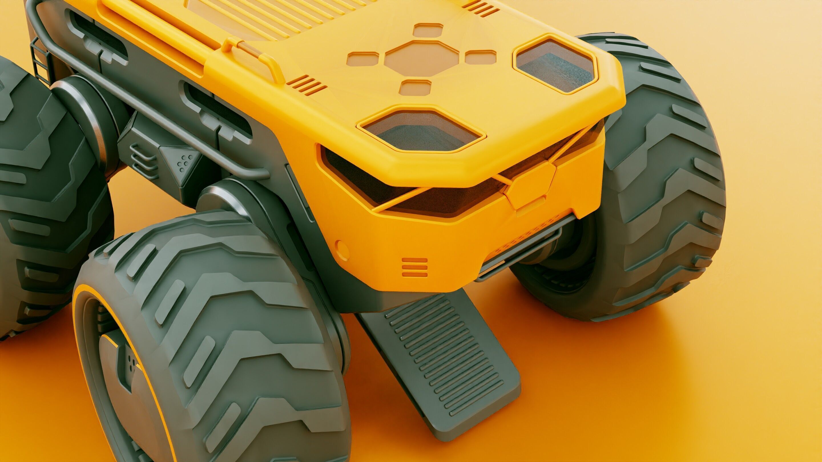 CARGO TRUCK X-50 Rigged 3D model_24