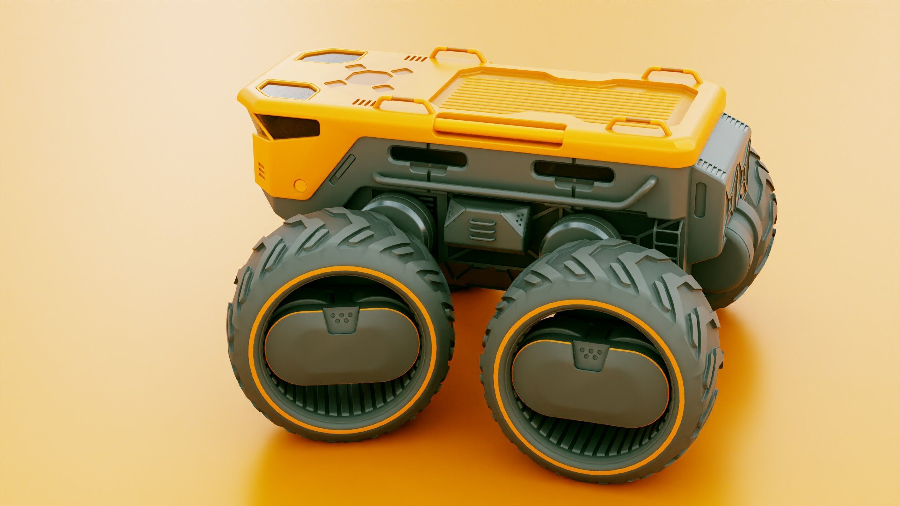 CARGO TRUCK X-50 Rigged 3D model_16