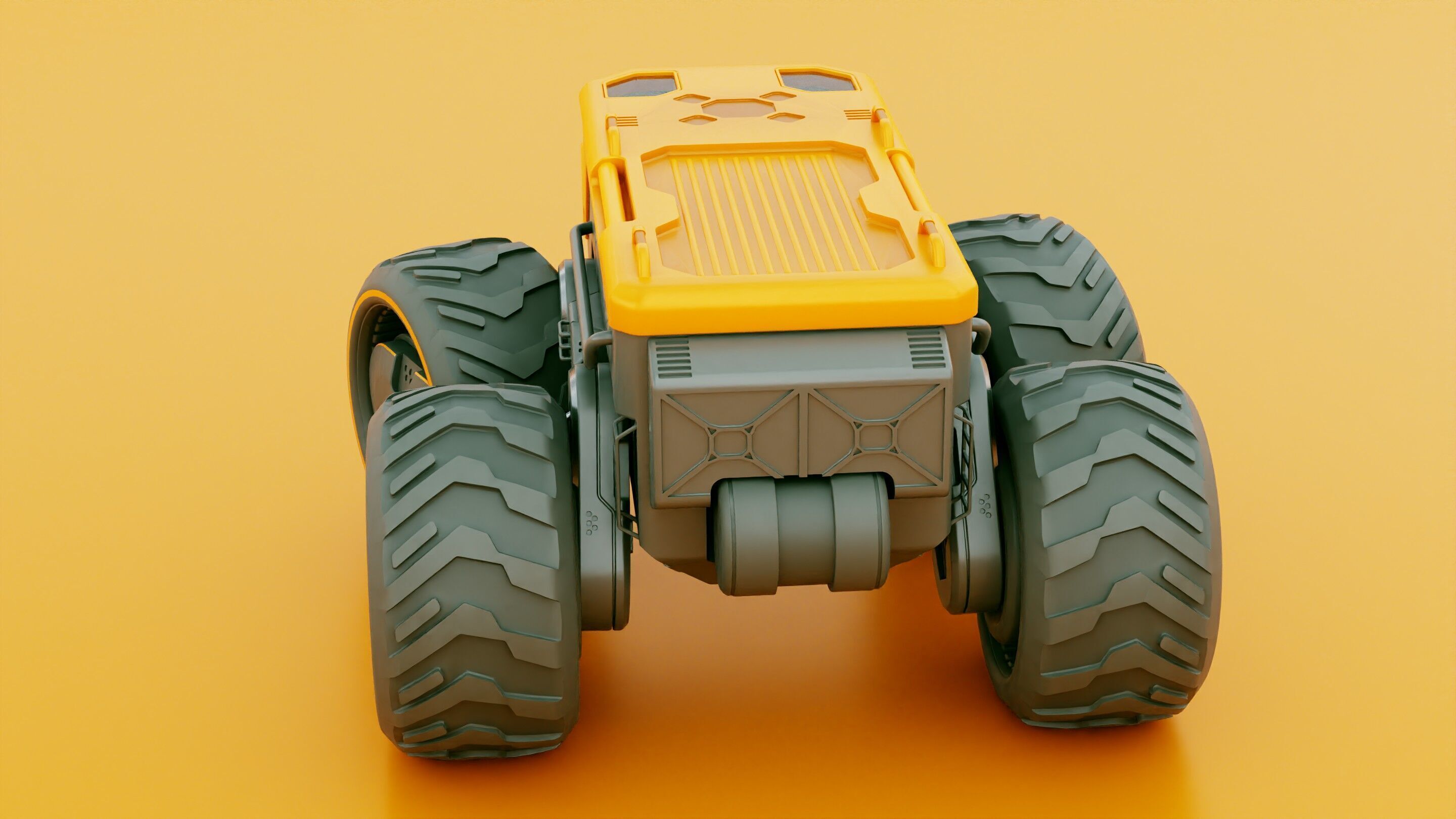 CARGO TRUCK X-50 Rigged 3D model_11