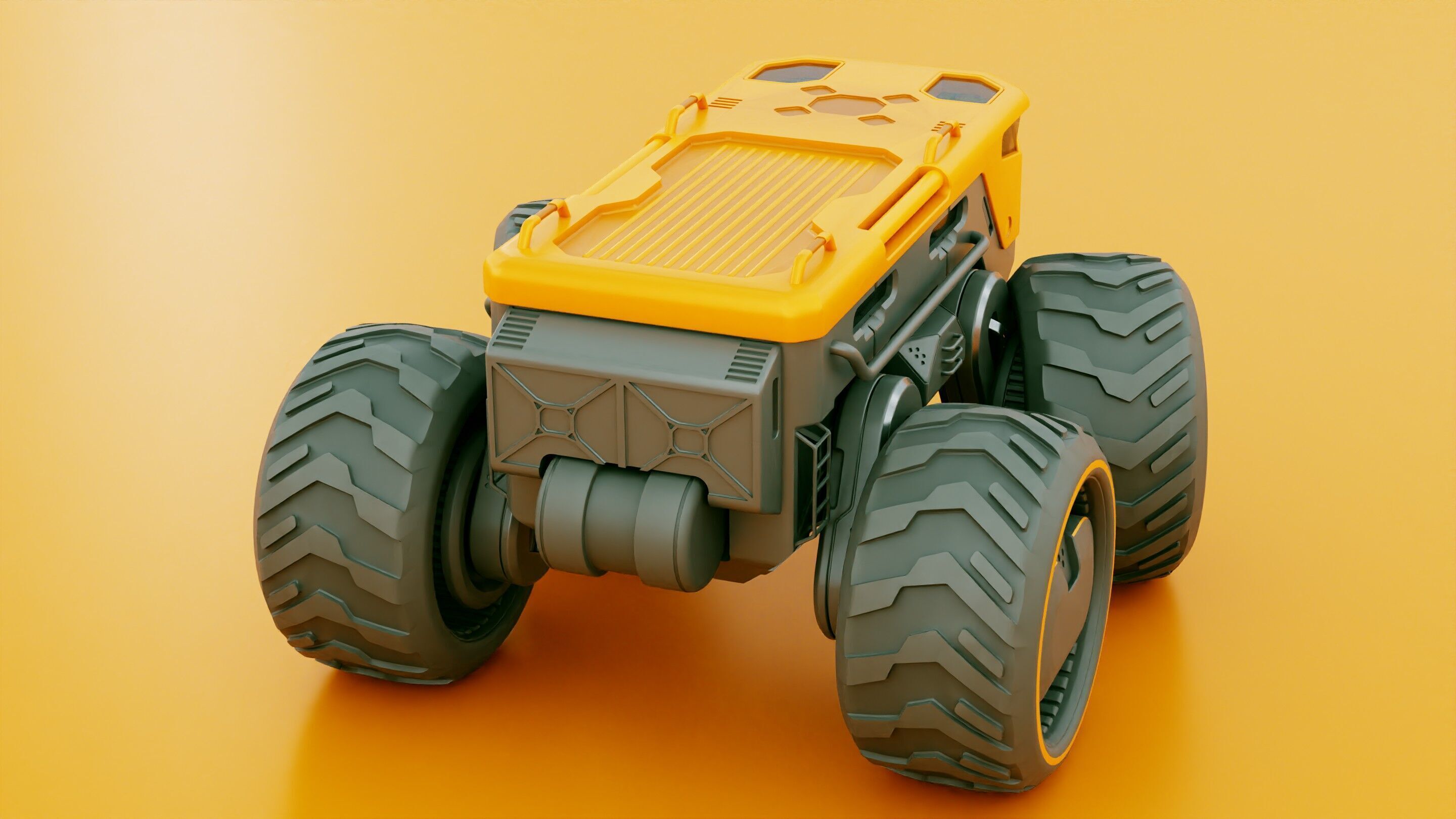 CARGO TRUCK X-50 Rigged 3D model_9