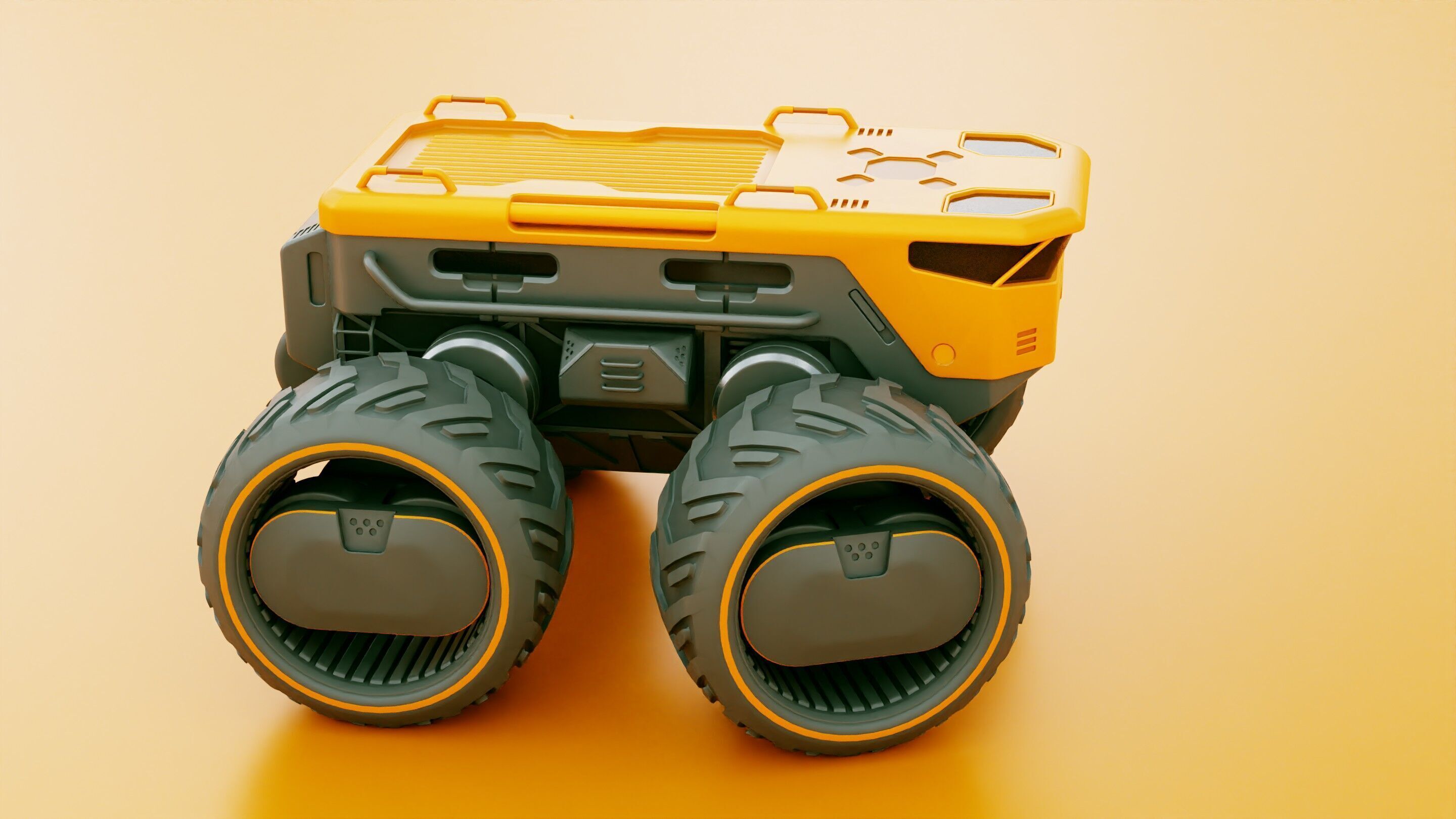 CARGO TRUCK X-50 Rigged 3D model_3