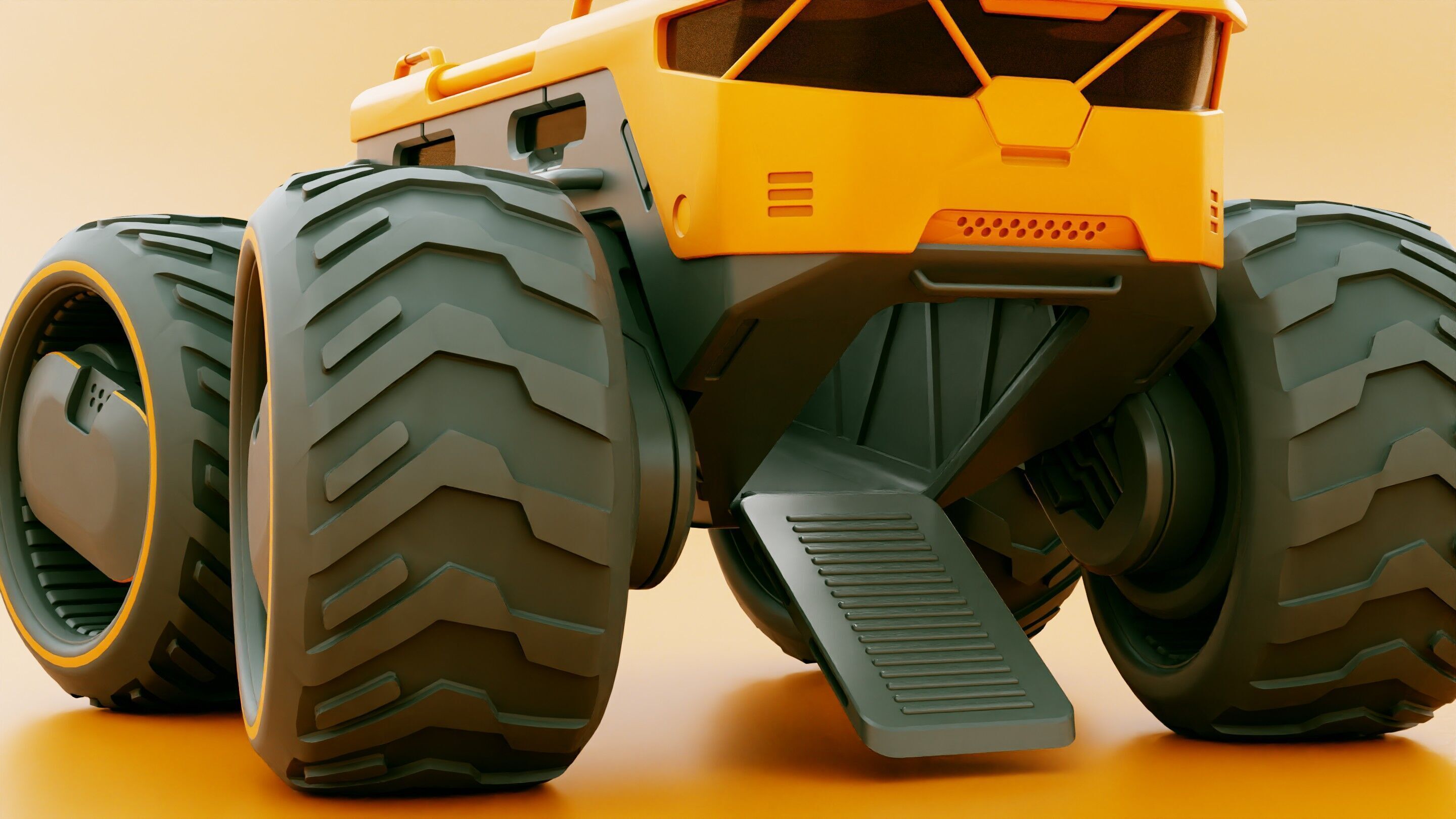 CARGO TRUCK X-50 Rigged 3D model_21