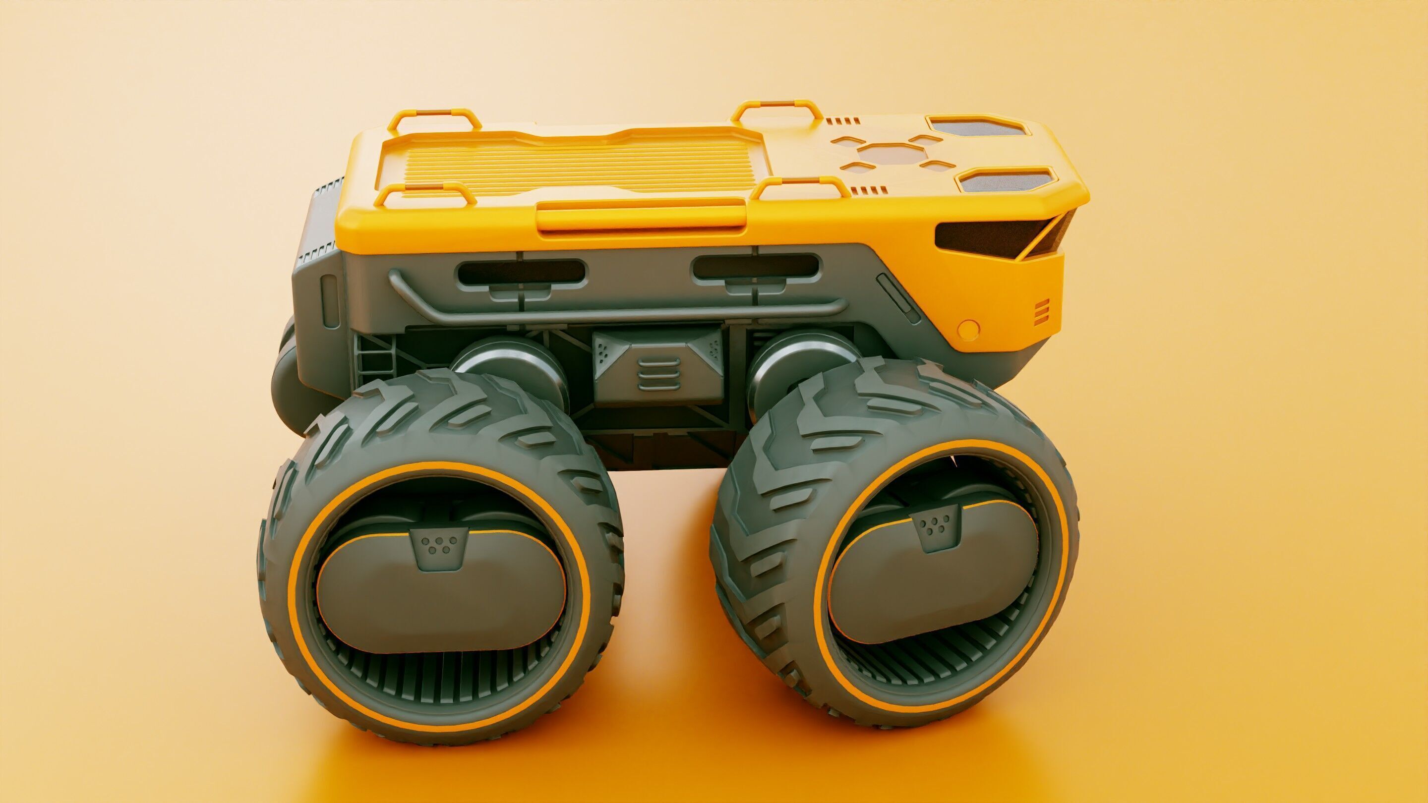 CARGO TRUCK X-50 Rigged 3D model_4