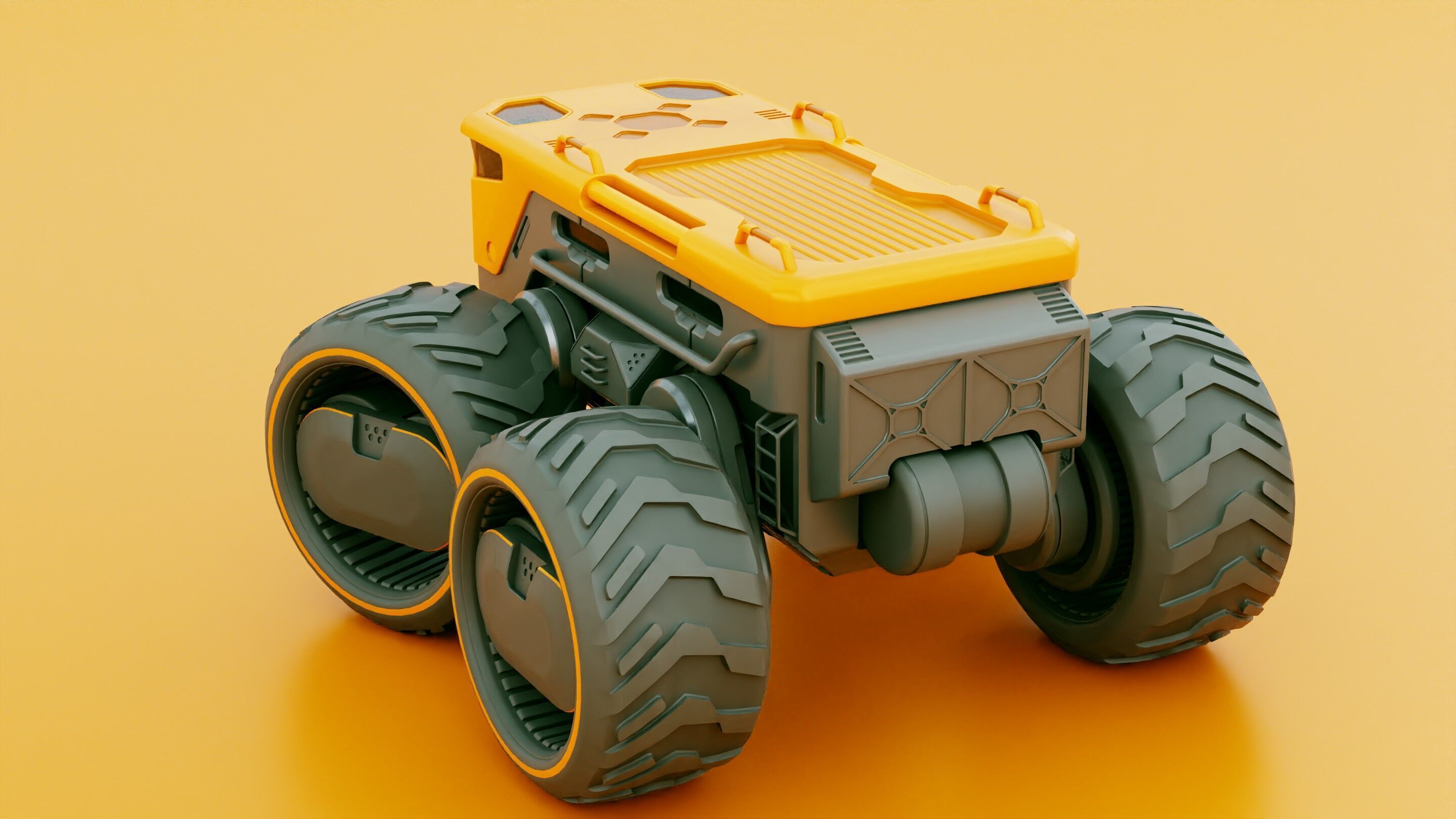 CARGO TRUCK X-50 Rigged 3D model_13