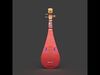 Chinese musical instrument pipa Low-poly 3D model_1