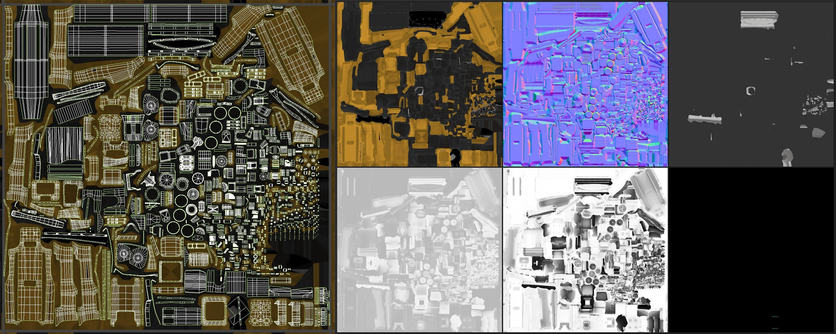 Spot Mini Robot PBR Low-poly 3D model_18