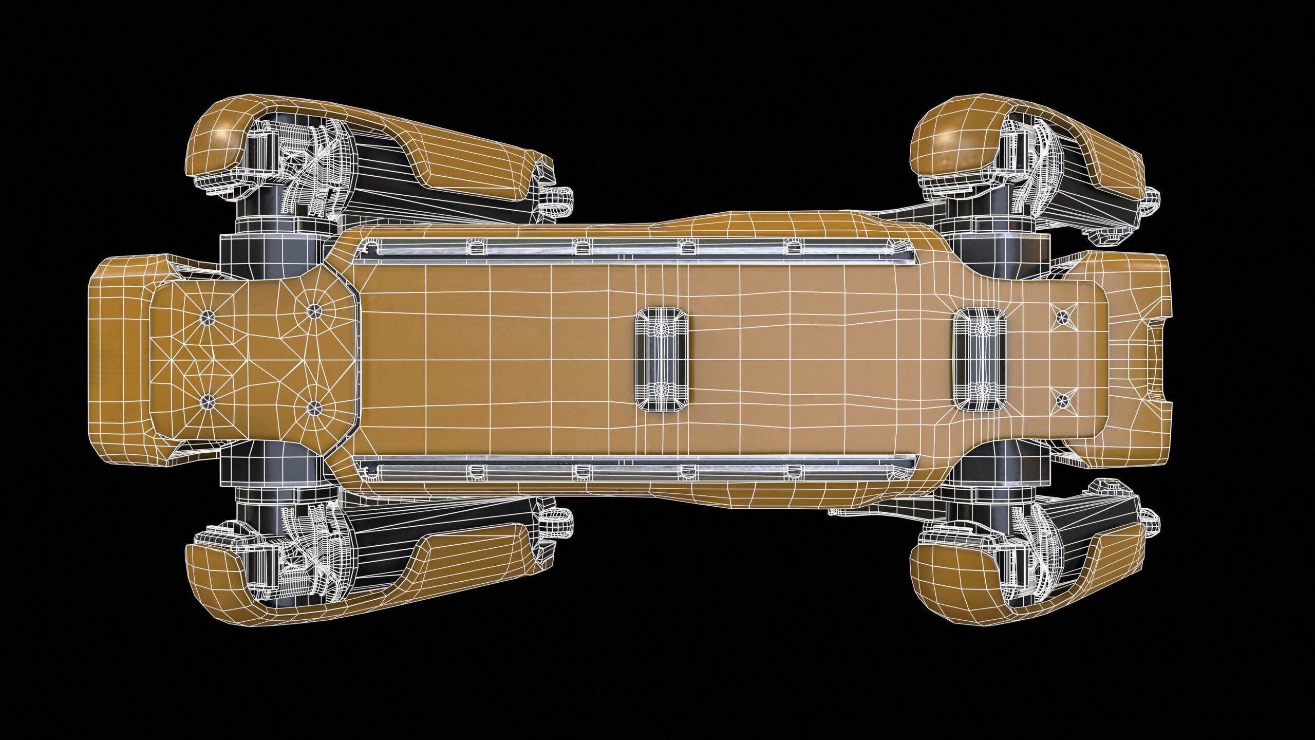 Spot Mini Robot PBR Low-poly 3D model_15