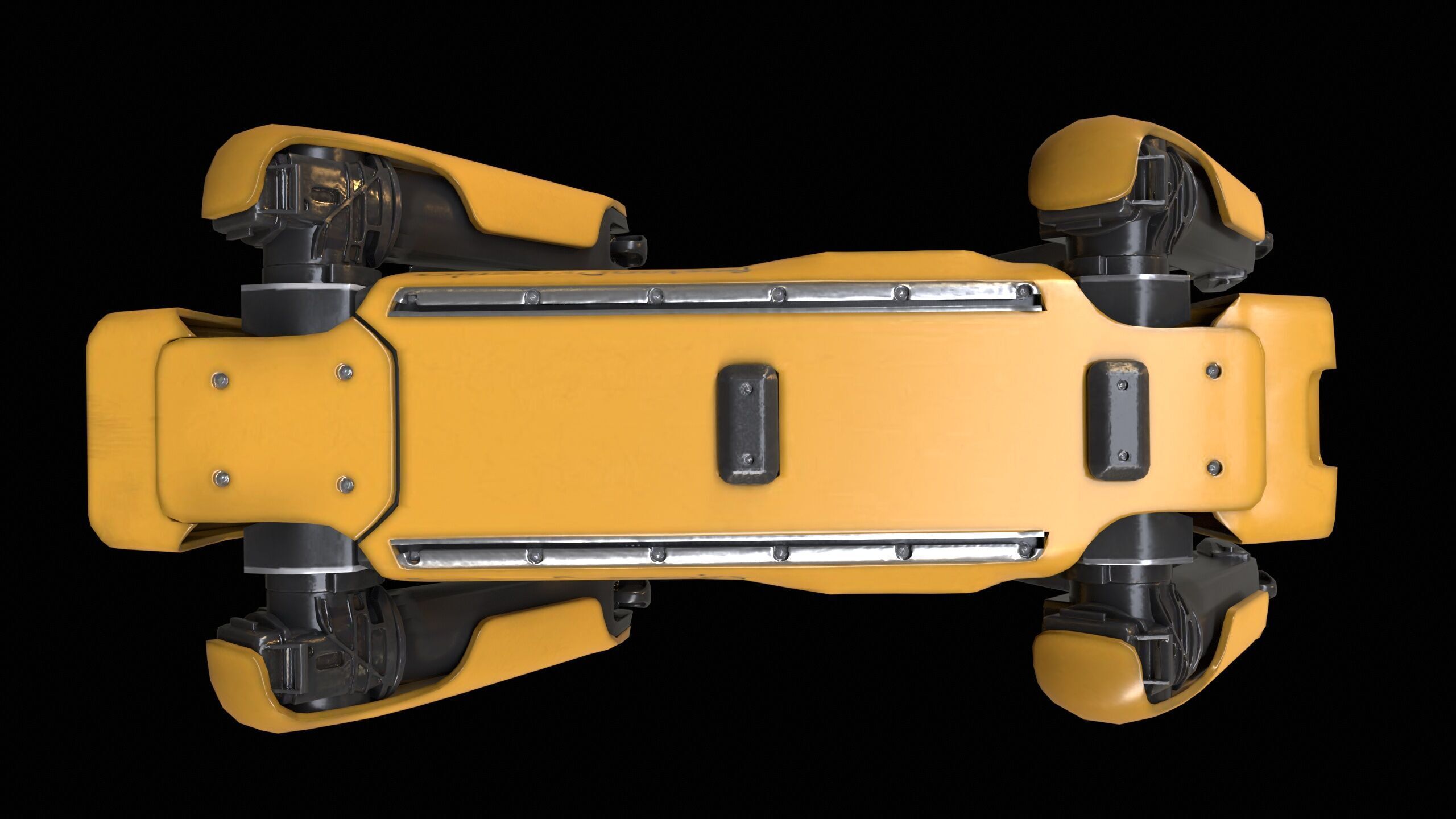 Spot Mini Robot PBR Low-poly 3D model_10