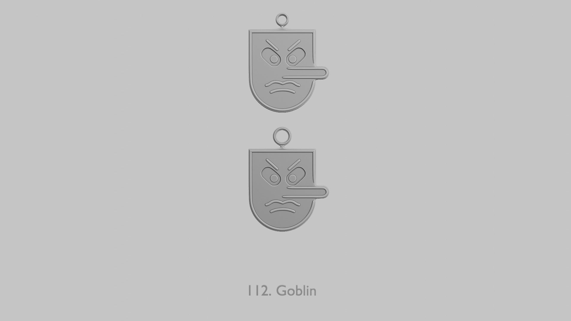 Halloween Haunts Pendant STL Collection 3D print model_6