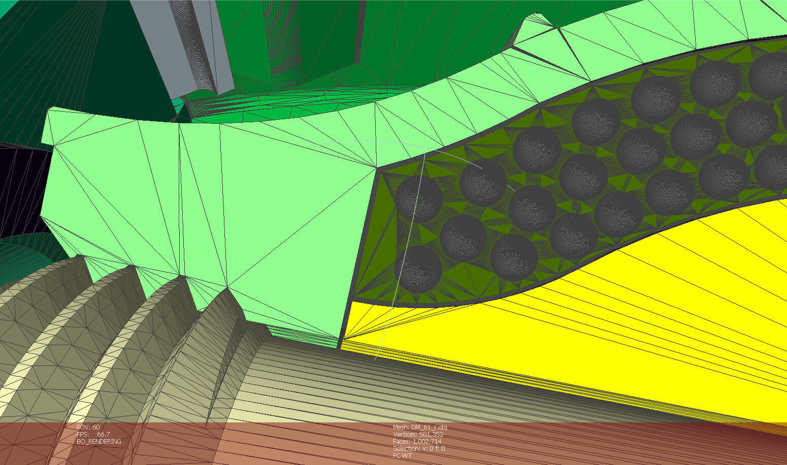 German DM61 DM61A1 hand grenade assembly moulage 3D model_25