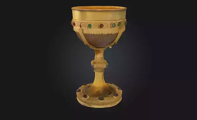 Chalice of Elegance  A Goblet Fit for Royalty 3D model