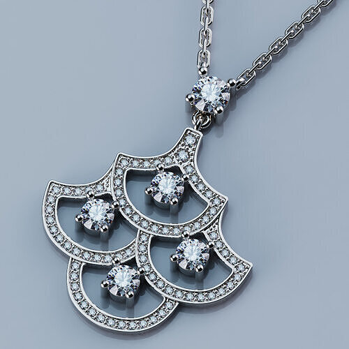 Pendant Icon Silhouette Diamond 3D print model
