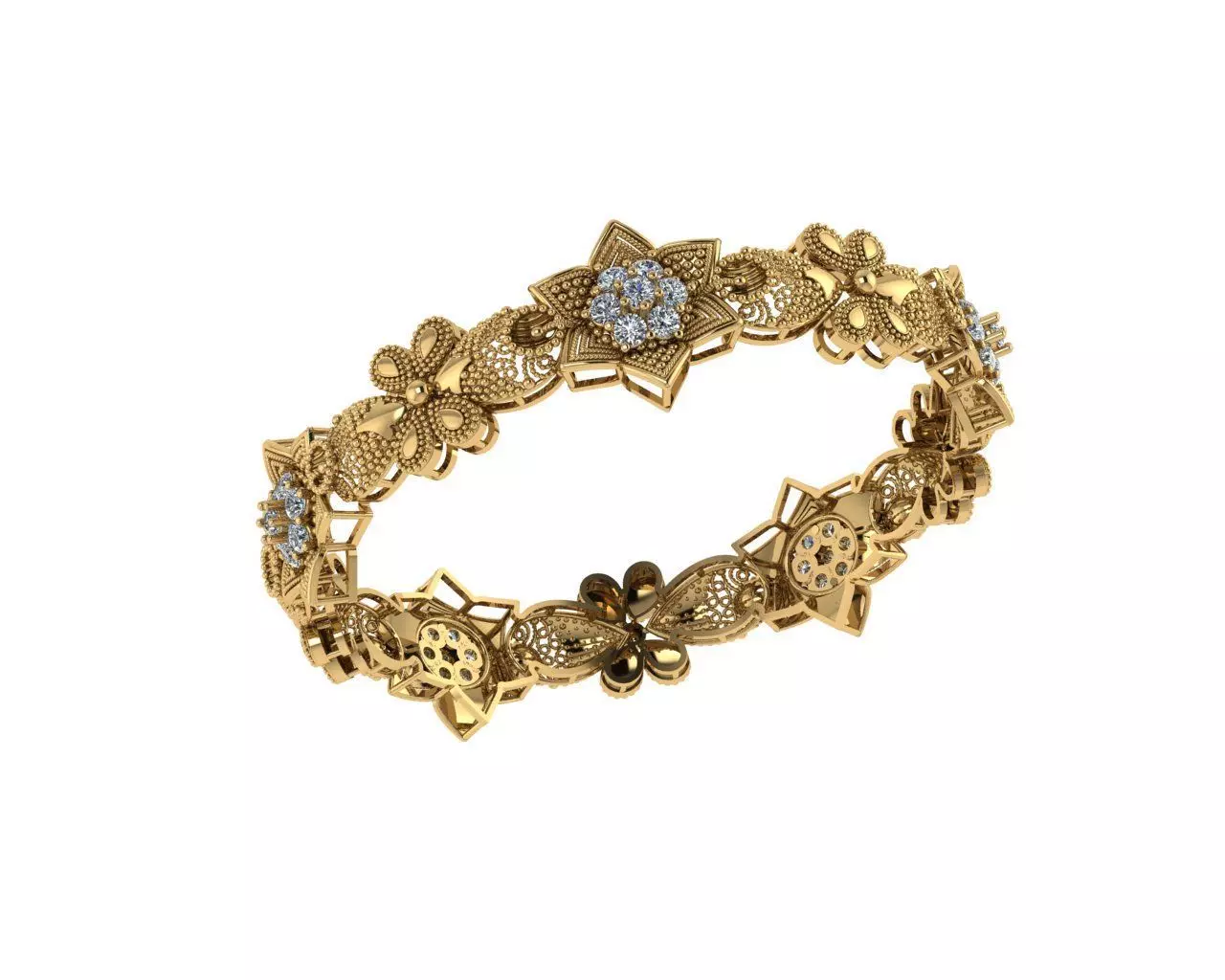 Bracelets 3D print model