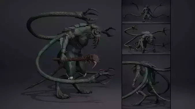 Obsidianclaw Furry Brutal