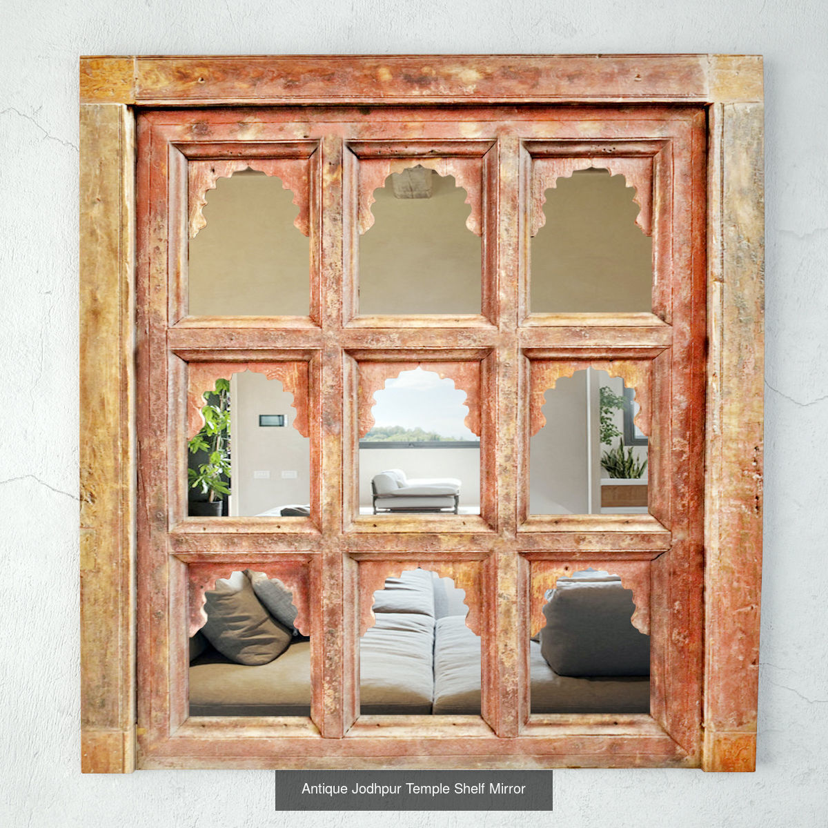 Vintage Wood Mirrors Collection _26
