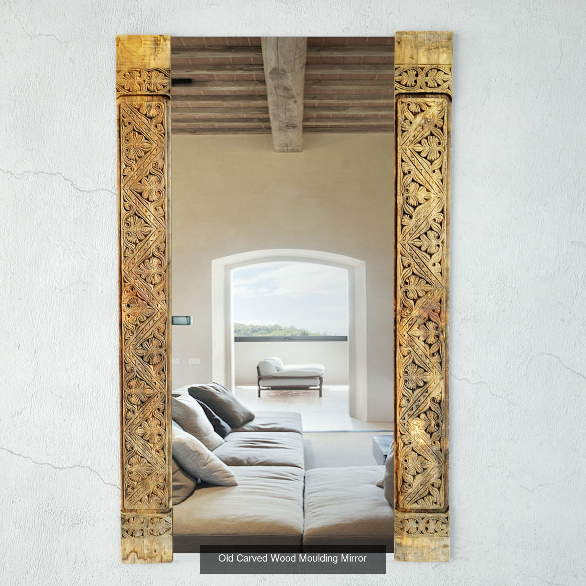 Vintage Wood Mirrors Collection _17