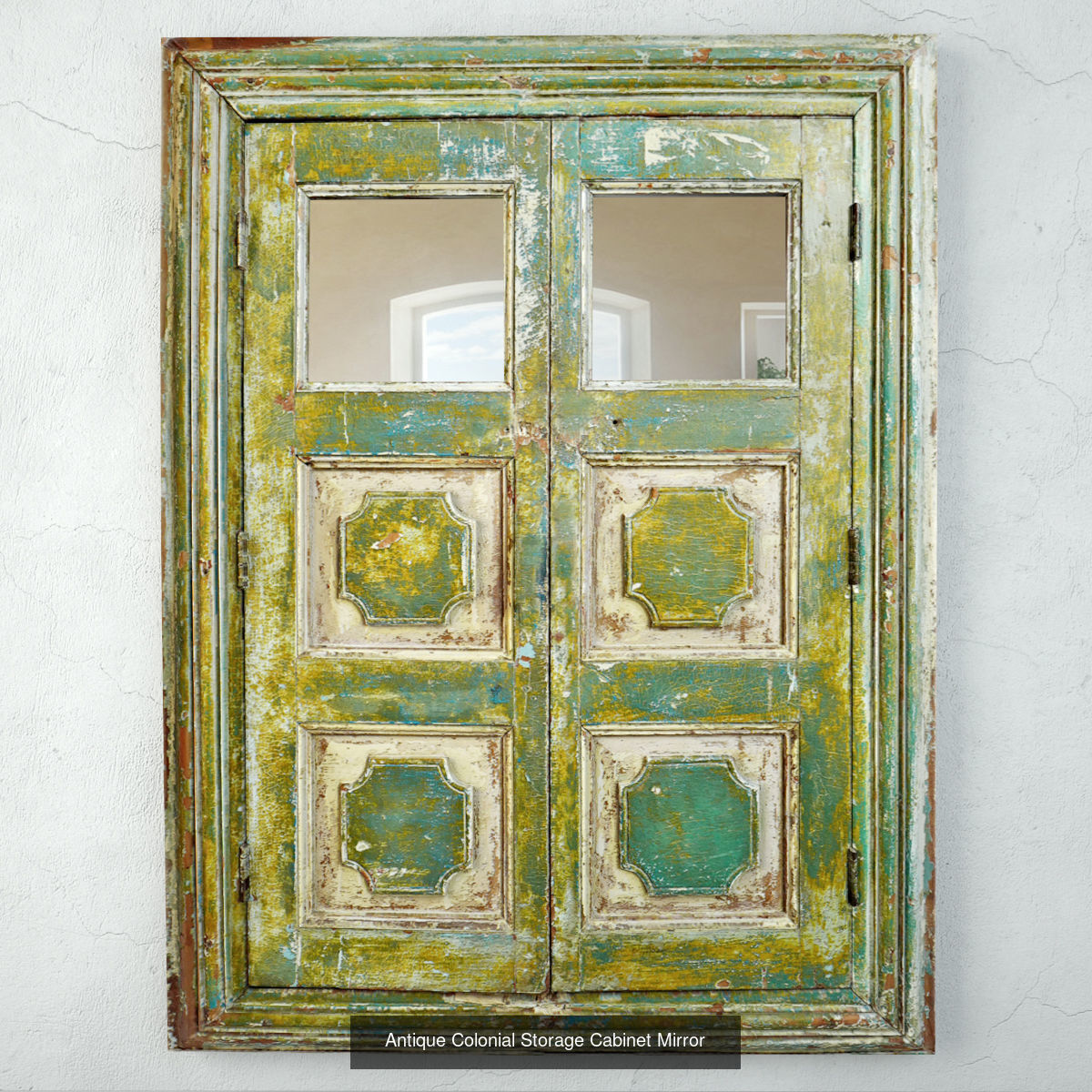 Vintage Wood Mirrors Collection _8