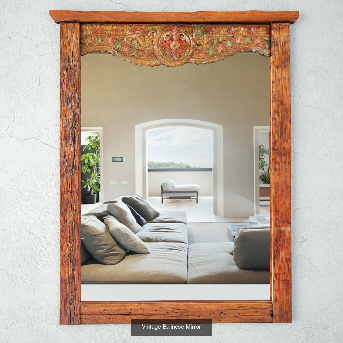 Vintage Wood Mirrors Collection _18