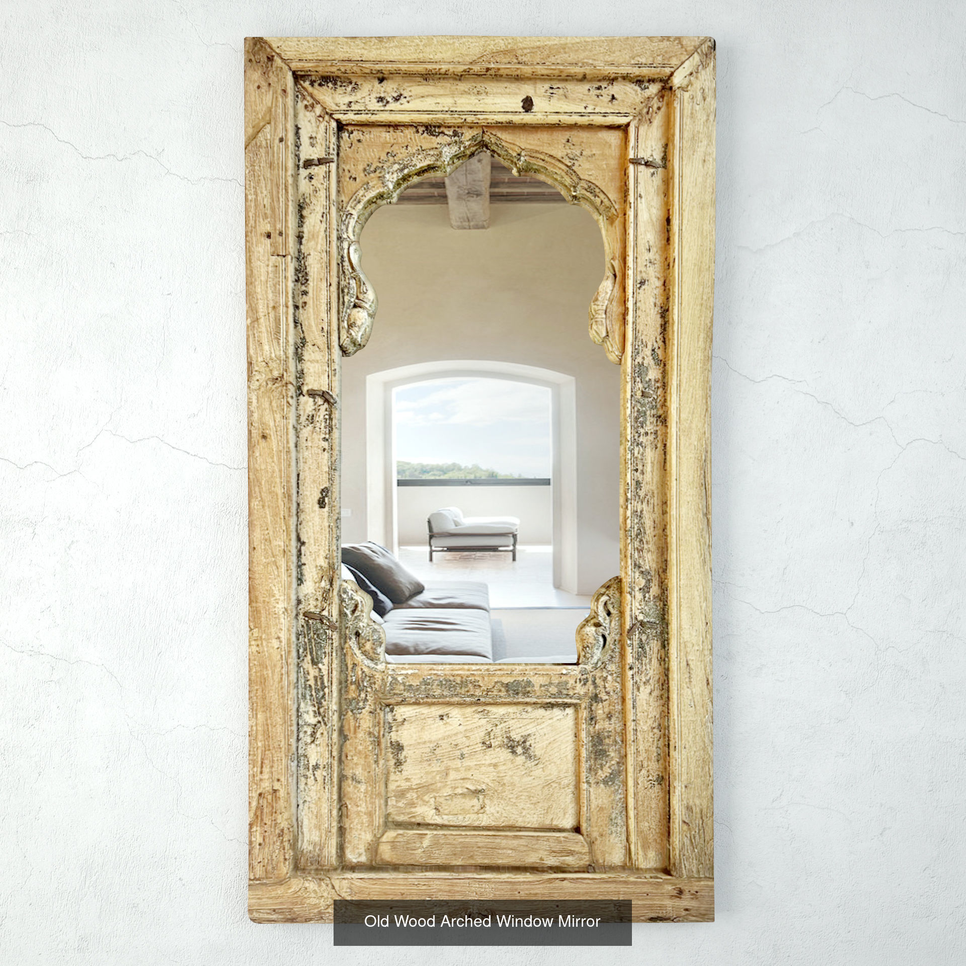 Vintage Wood Mirrors Collection _29