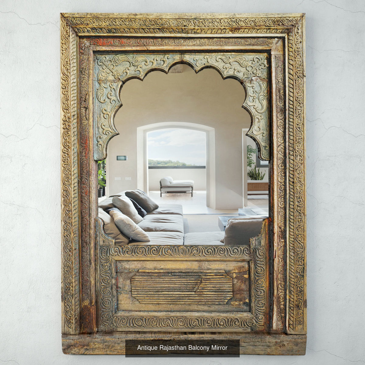 Vintage Wood Mirrors Collection _9