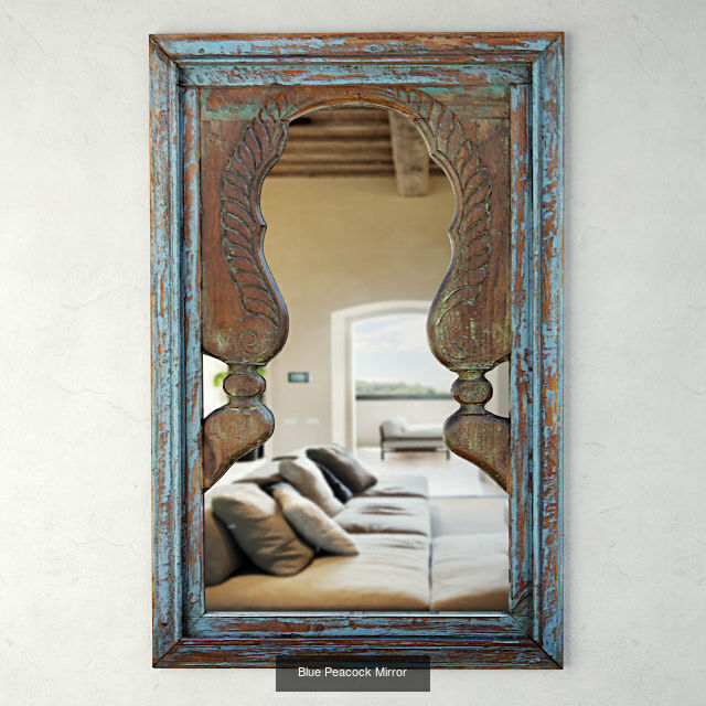 Vintage Wood Mirrors Collection _2