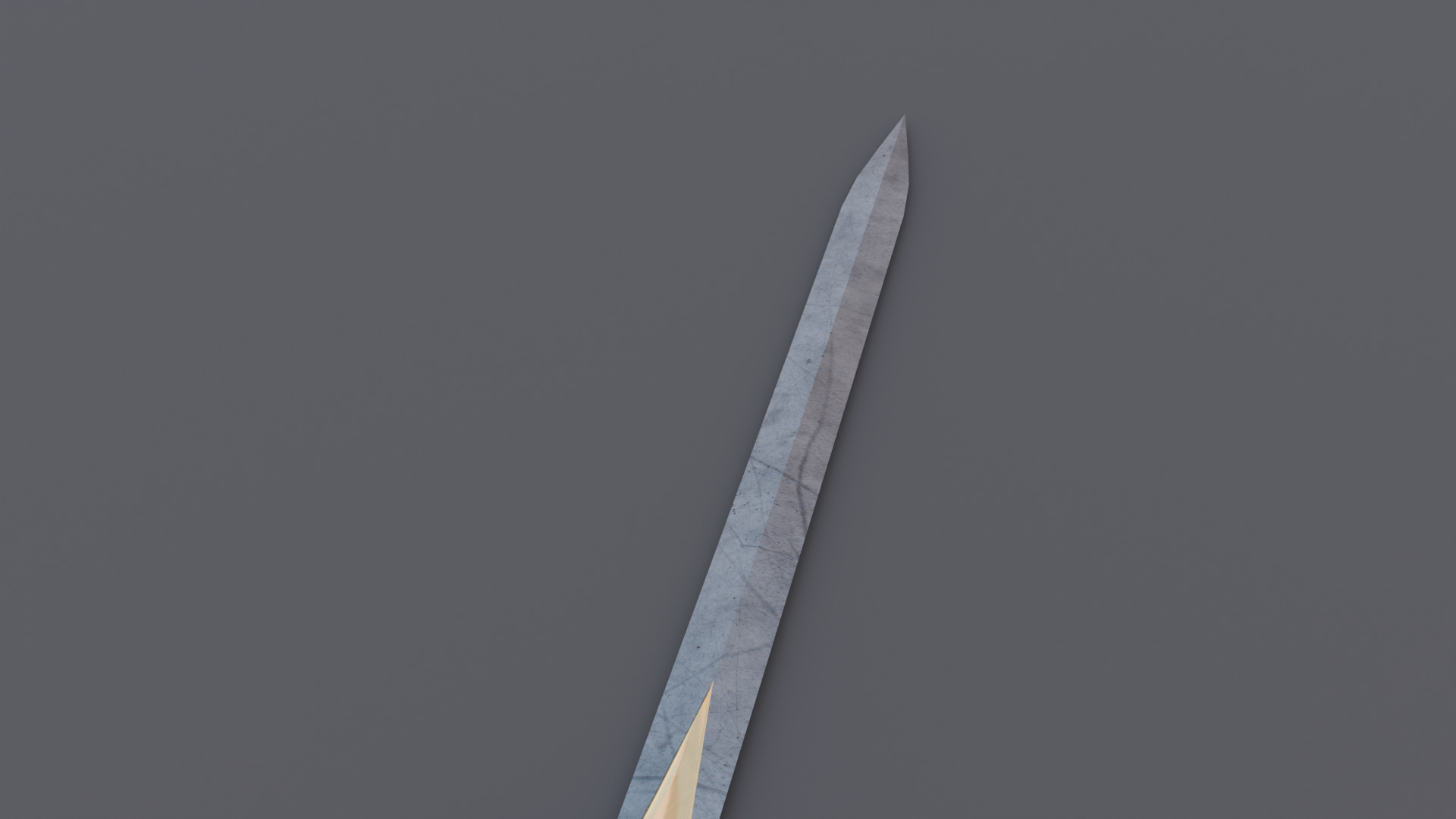 valkryss the blade of silent oaths Low-poly 3D model_7