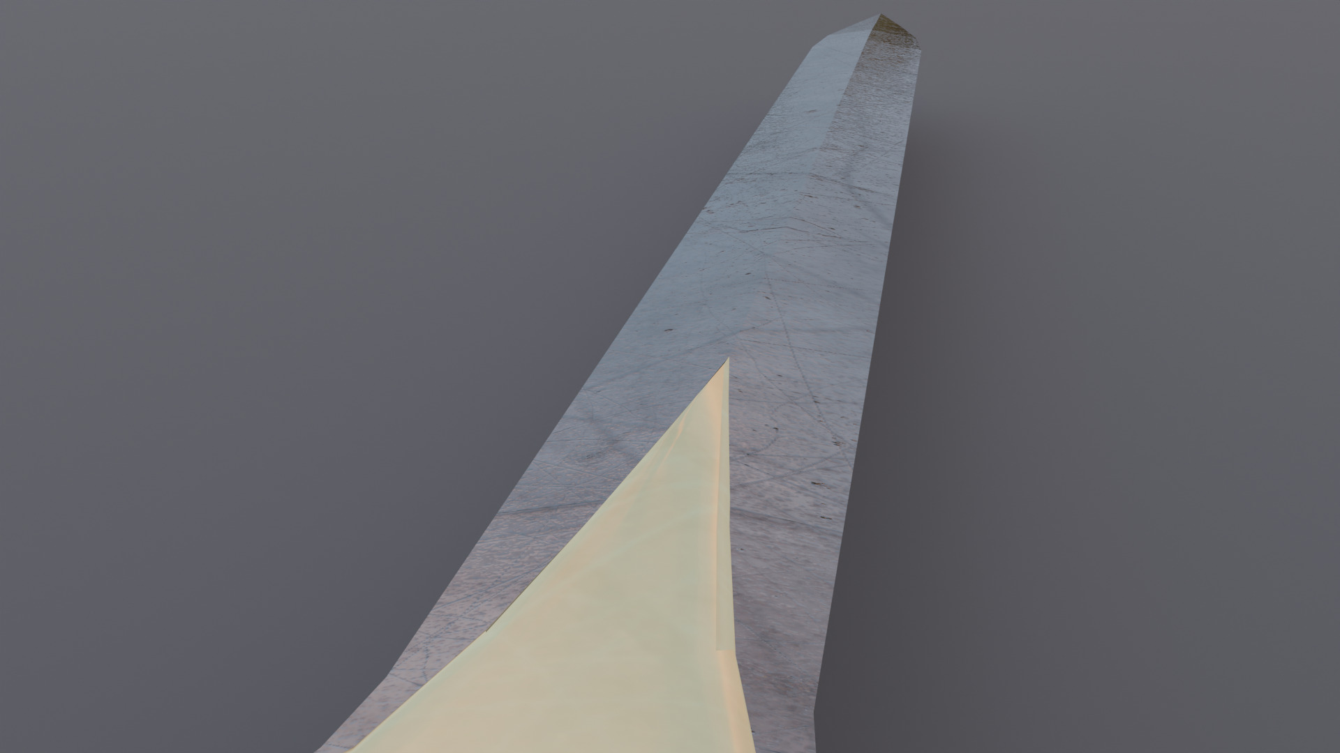 valkryss the blade of silent oaths Low-poly 3D model_8