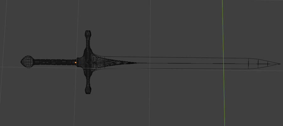 valkryss the blade of silent oaths Low-poly 3D model_9