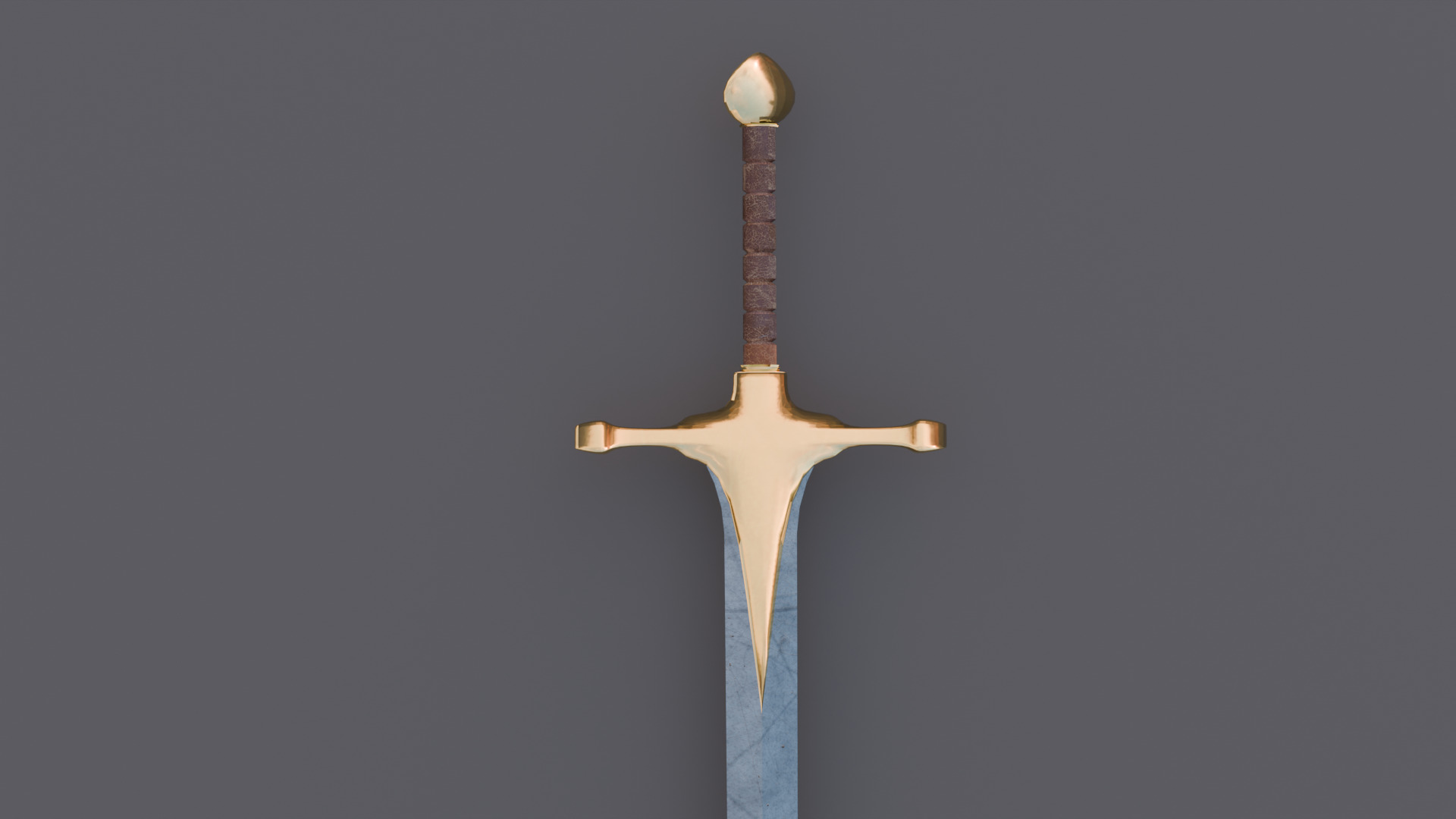 valkryss the blade of silent oaths Low-poly 3D model_5