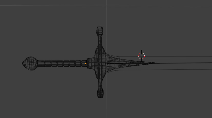 valkryss the blade of silent oaths Low-poly 3D model_10