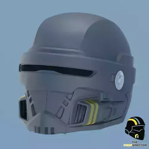 Helldivers 2 BP 20 Correct Officer Helmet 3D print model
