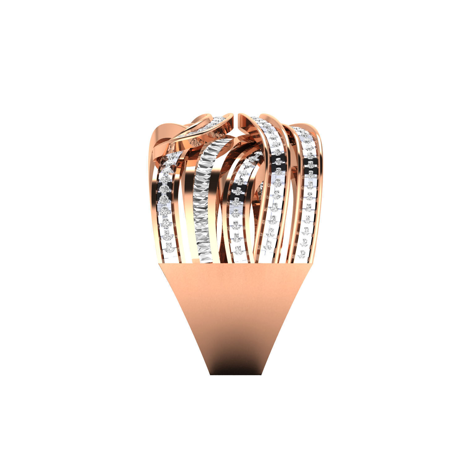 Women Ring Render 3dm STL MTL SLC JCD OBJ FBX Details 3D print model_8