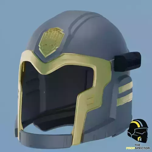 Helldivers 2 BP 77 Grand Juror Helmet REPLICA 3D print model