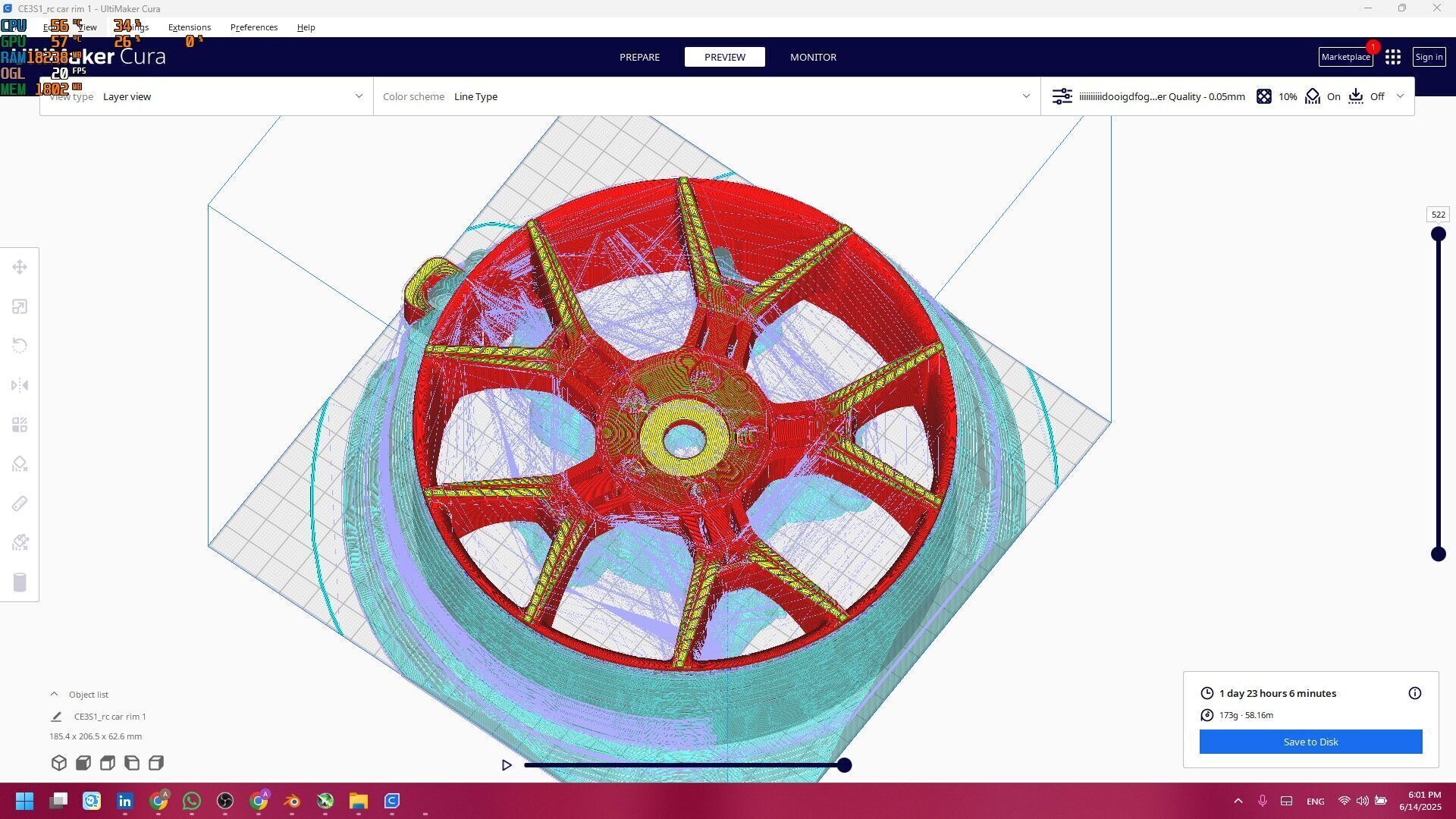 rc car rim 1 3D print model_6
