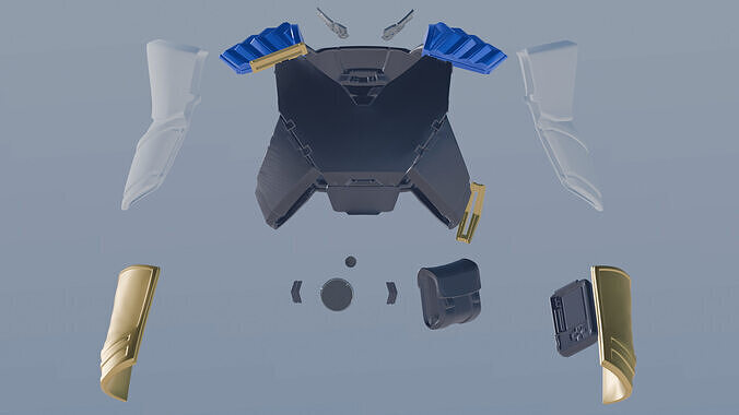 HELLDIVERS 2 RE 2310 HONORARY GUARD ARMOR 3D print model
