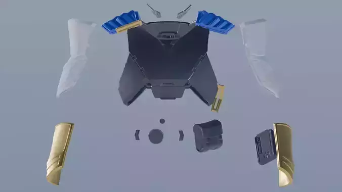HELLDIVERS 2 RE 2310 HONORARY GUARD ARMOR 3D print model