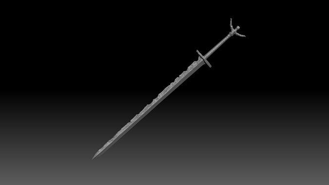 Wylder Greatsword - Nightreign weapon 3D print model