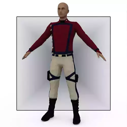 SC High Guard Uniform for G8M for DAZ Studio 3D model