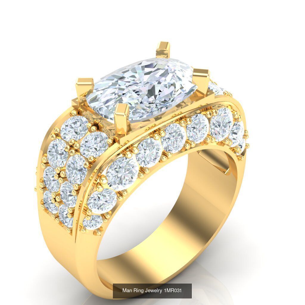 Bulk 100 Man Ring For Sale 1MRXXX 3D Model Collection_72
